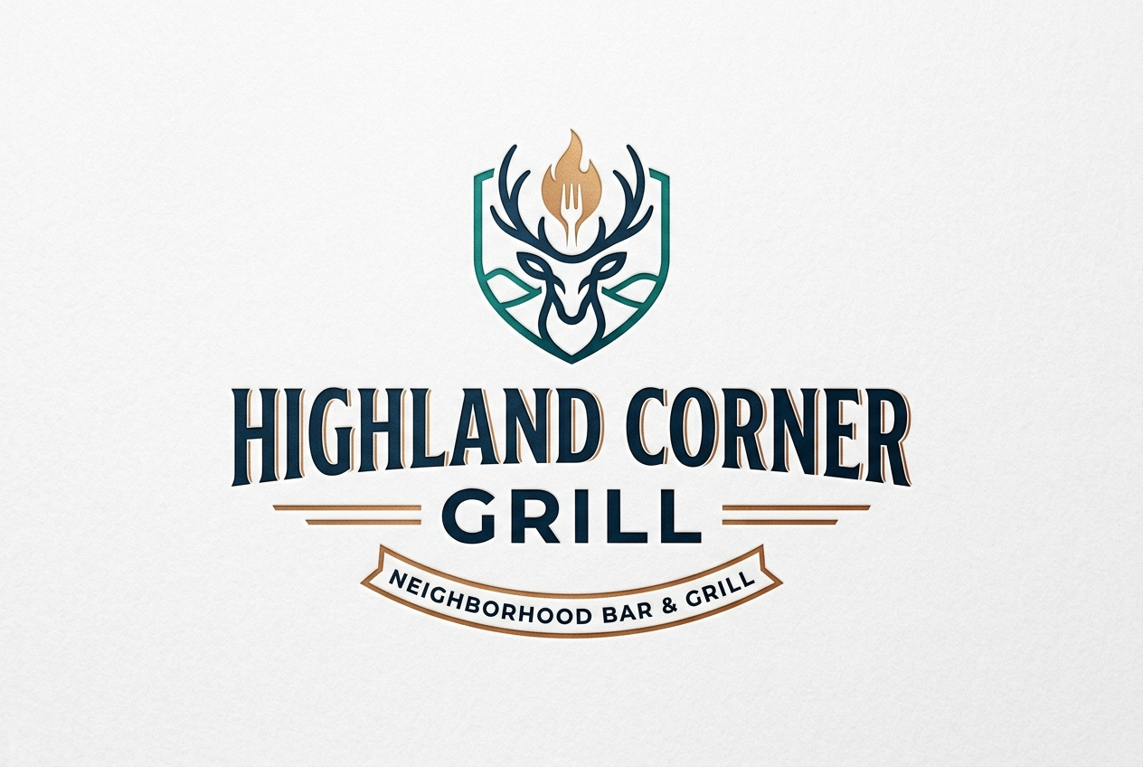 Highland Corner Grill Logo